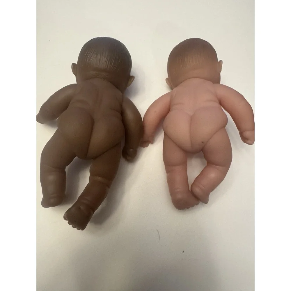 Lot 2X Berenguer Mini NEWBORN Realistic Baby Doll Set Of 2 Tiny Cuties